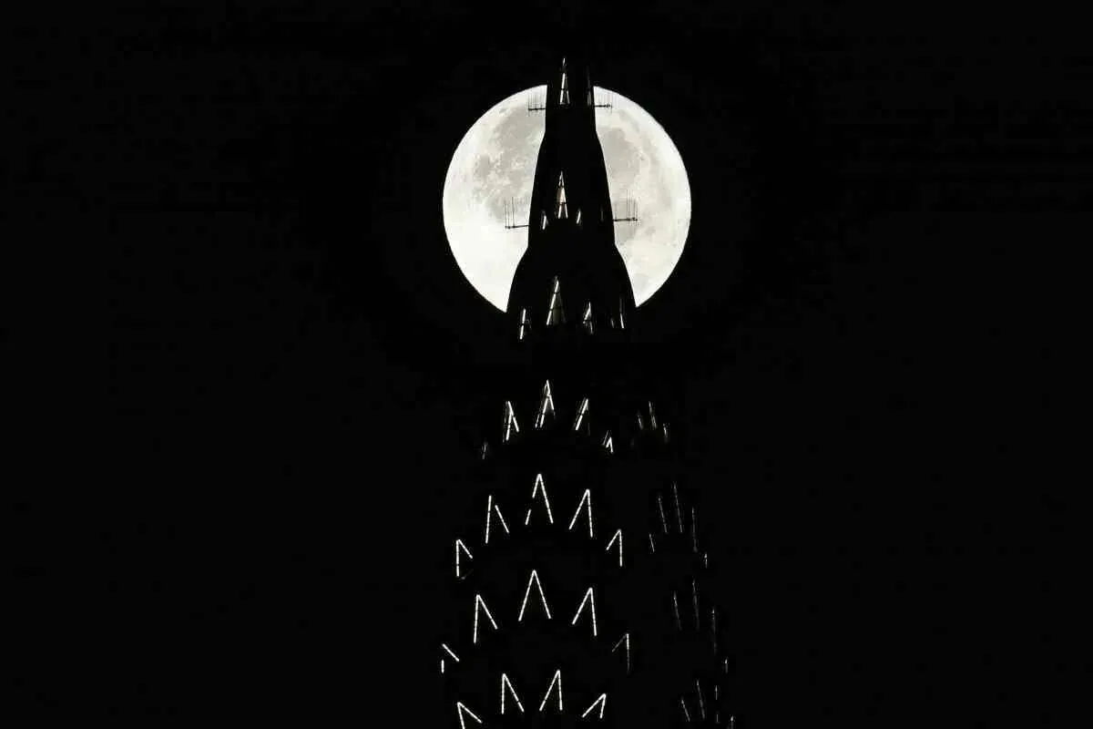 super moon سال 2016 در نیویورک آمریکا