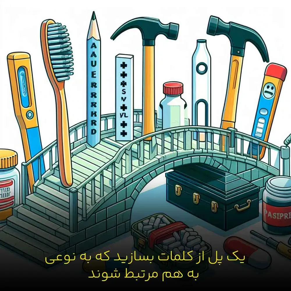 ساخت یک پل ارتباطی با کلمات مرتبط