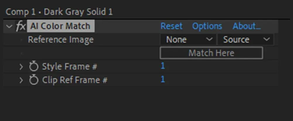 پلاگین AI Color Match v1.0.1