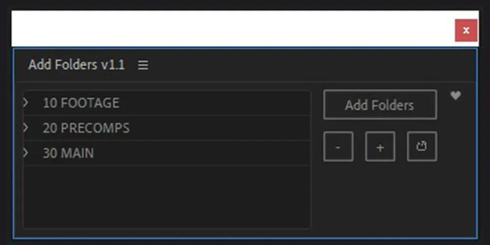 Add Folders