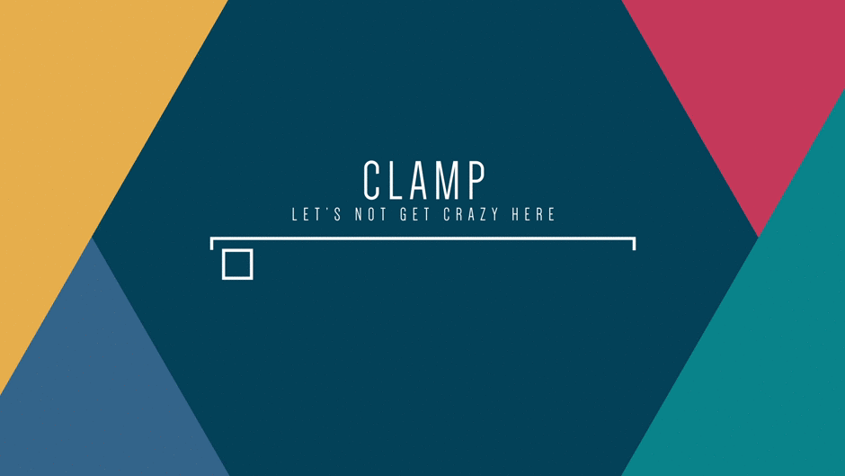 اکسپرشن Clamp در افترافکت