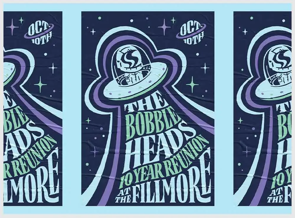 پوستر Atlassian Fillmore Folklore