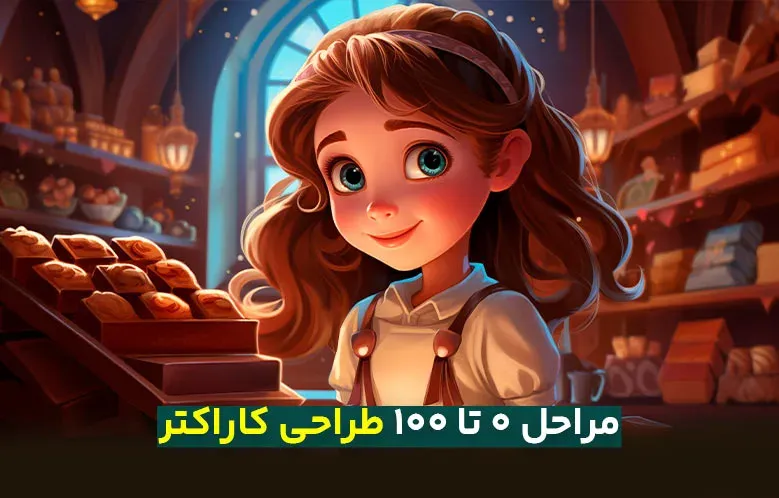 مراحل 0 تا 100 طراحی کاراکتر و اهمیت آن