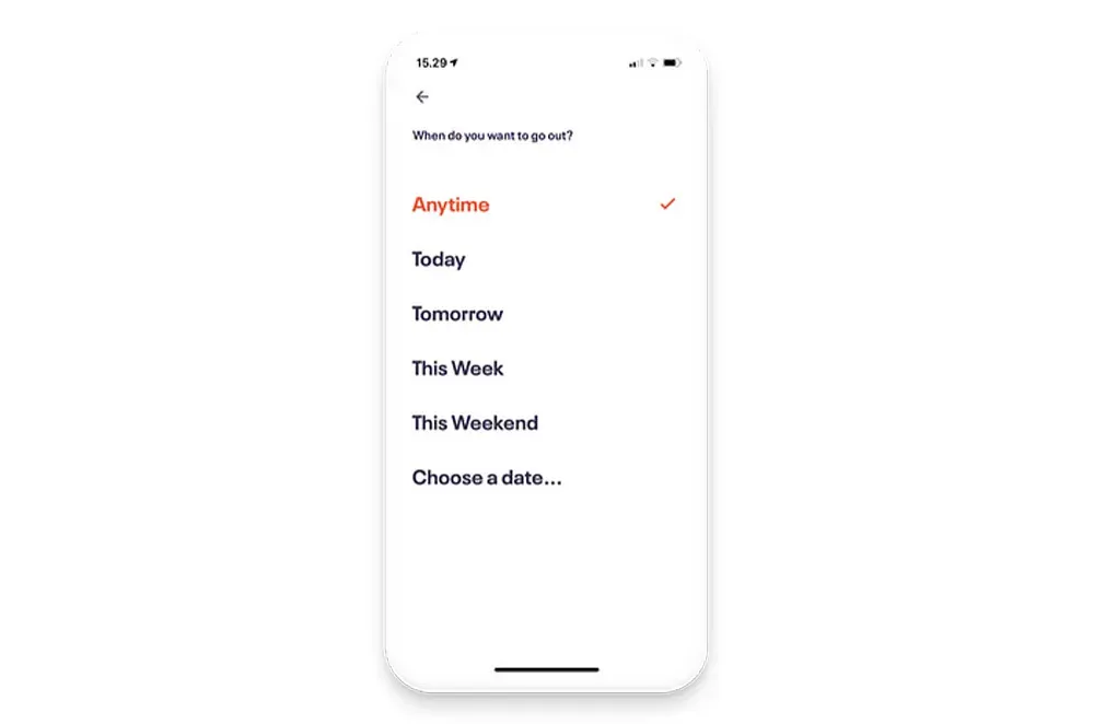 طراحی رابط کاربری اپلیکیشن Eventbrite