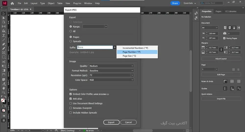 اضافه شدن قابلیت File Name Suffix به ایندیزاین 2024