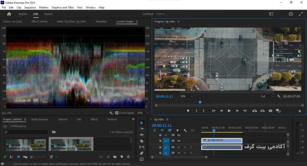 بهبود GPU Acceleration for Lumetri Scopes