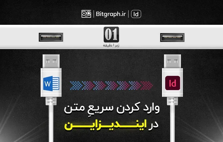 آموزش وارد کردن متن در ایندیزاین | زیر 1 دقیقه