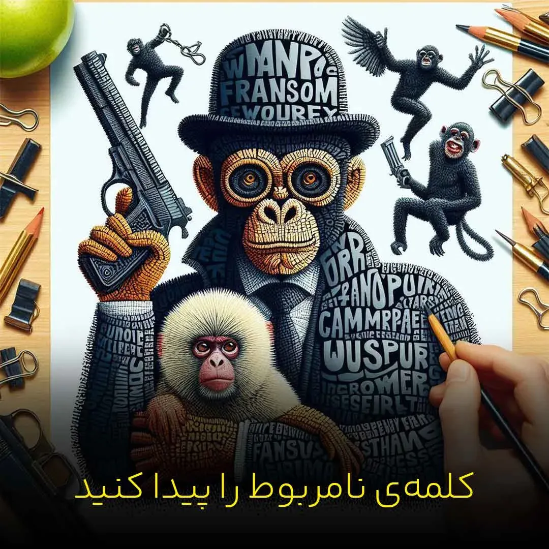 تمرین خلاقیت در ایده پردازی با استفاده از پیدا کردن کلمه نامربوط 