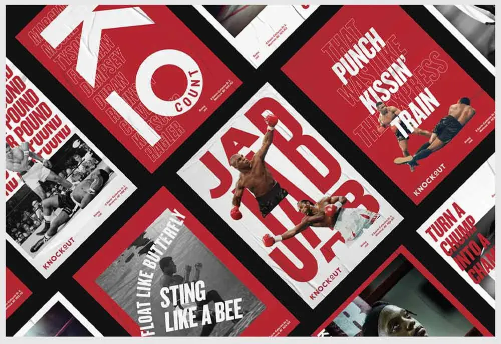 پوستر Knockout Boxing Club