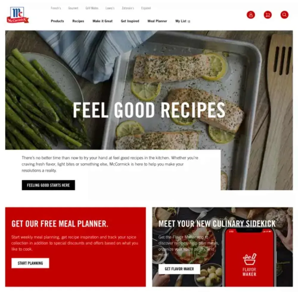 مارکتینگ McCormick برای ایجاد BX خوب