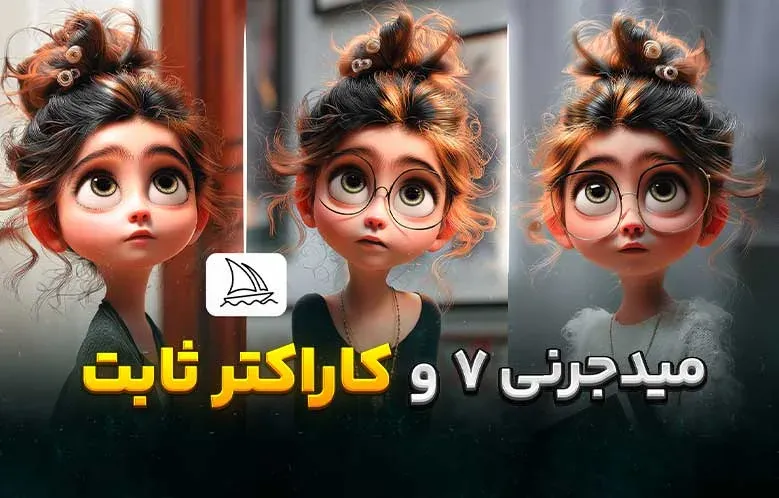 میدجرنی 7 و کاراکتر ثابت