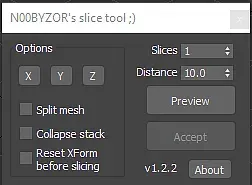 Slice Tool