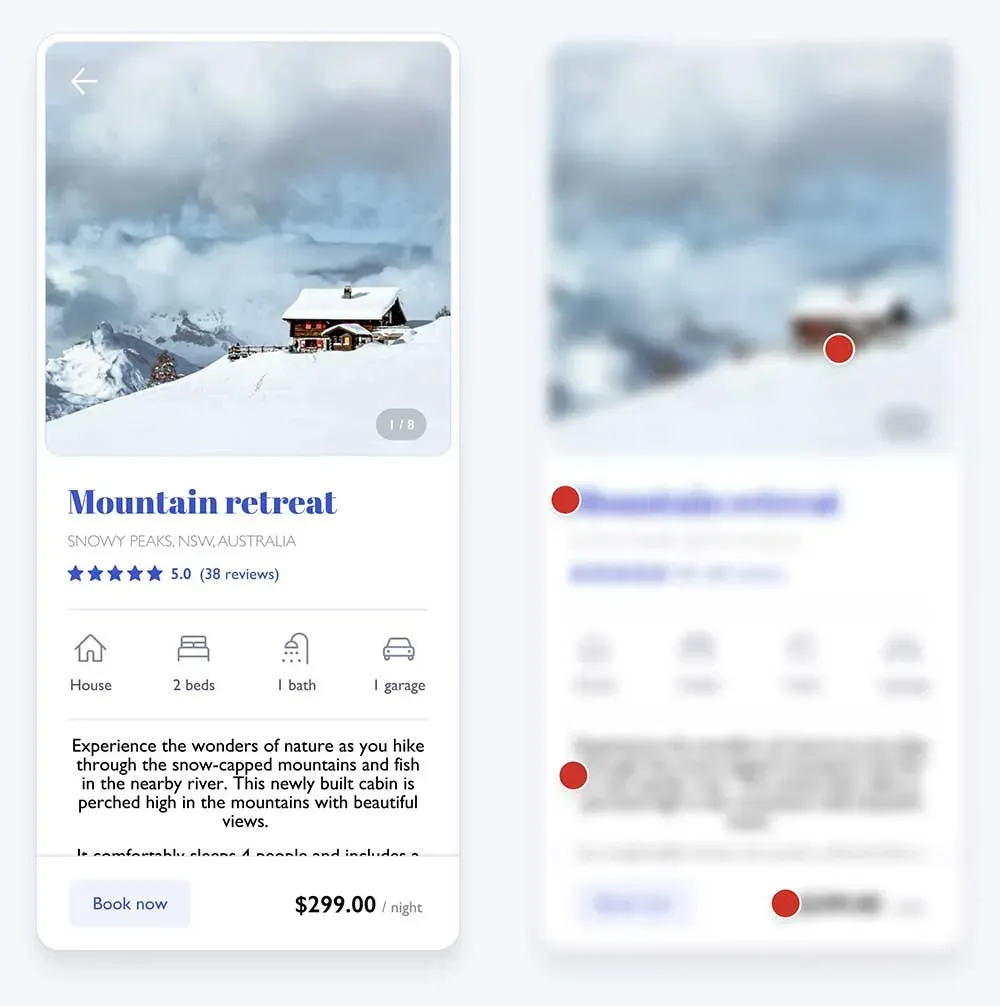 squint test یا قانون چپ‌چولی