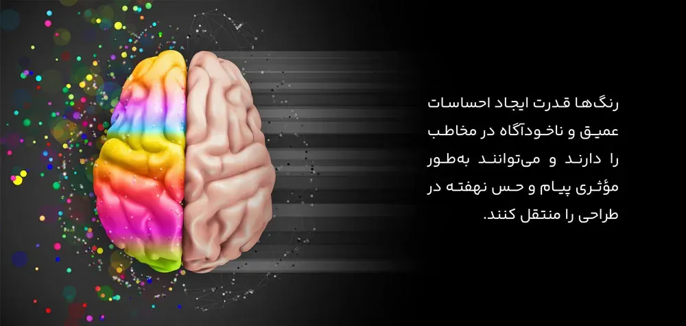 تاثیر رنگها بر احساسات