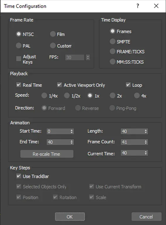 Time Configuration