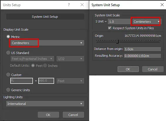 Units Setup in uPVC Window Generator