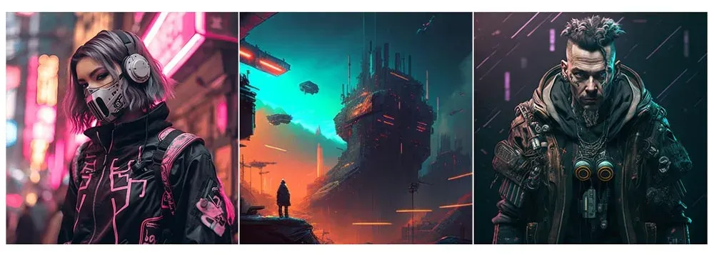cyberpunk مهم‌ترین استایل punk در هوش مصنوعی