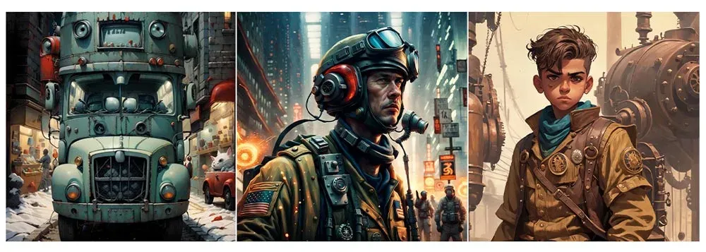 استایل dieselpunk 