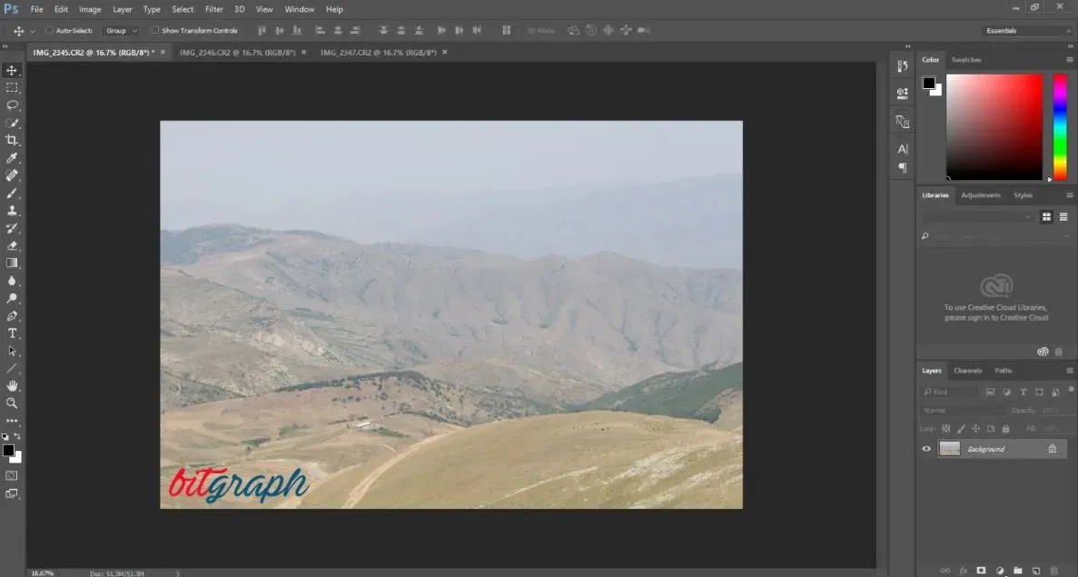 ایجاد عکس HDR از عکس هایی با چند اکسپوژر مختلف (Bracketing)