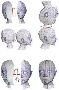جای گذاری ابزار کلاسیک در گوشه ستون در 3D Max