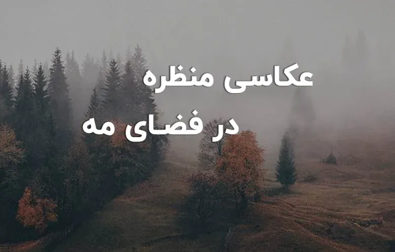 عکاسی منظره در هوای مه