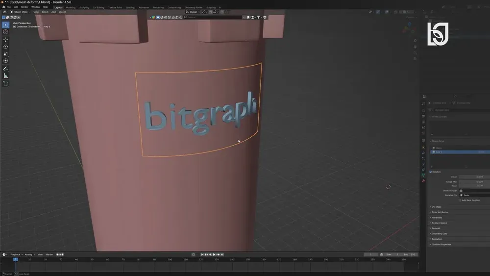 deform تمیز در بلندر
