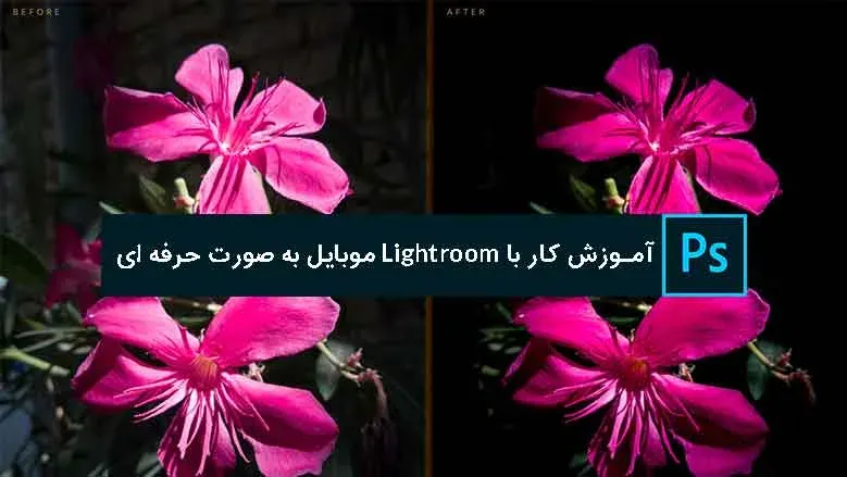 آموزش کار با Lightroom موبایل به صورت حرفه ای