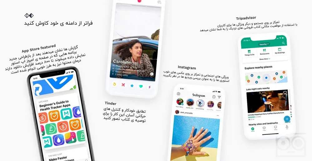 فراتر از دامنه ی خود کاوش کنید