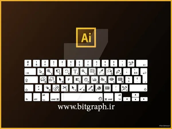 خلاصه کلیدهای میانبر یا همان hot keys در فتوشاپ و ایلاستریتور