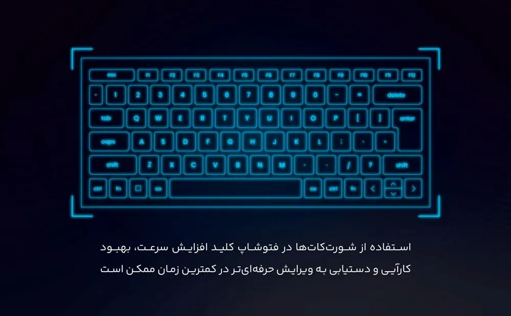 اهمیت شورت کات ها در فتوشاپ
