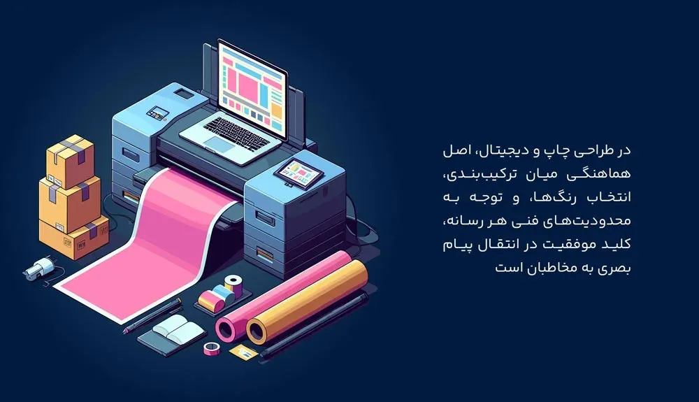 اصول مهم در طراحی چاپ و دیجیتالی