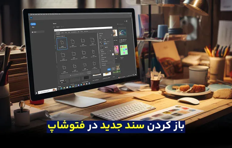 آموزش ساخت سند جدید در فتوشاپ