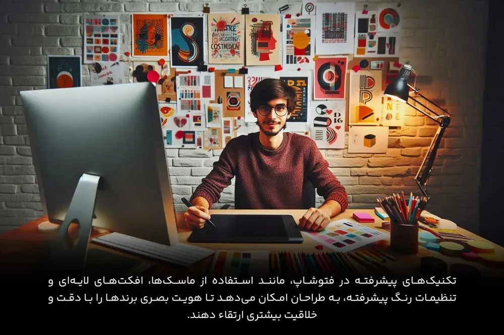 تکنیکهای پیشرفته در فتوشاپ