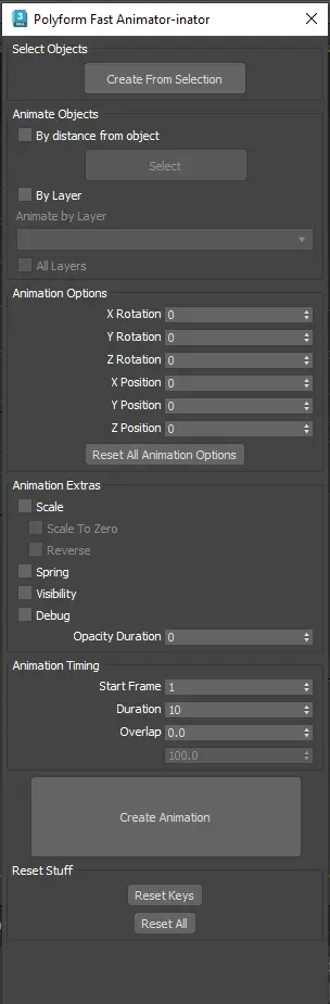 Polyfrom Fast Animator-Inator