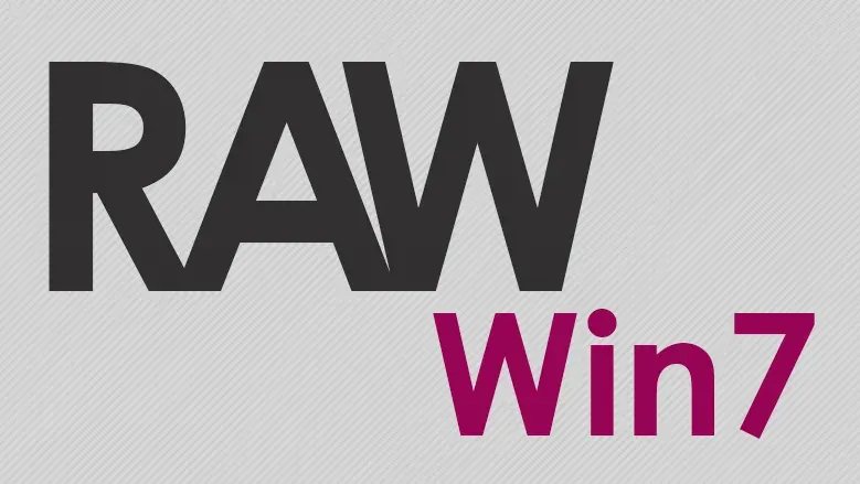 اجرا کردن فایل های RAW در ویندوز 7