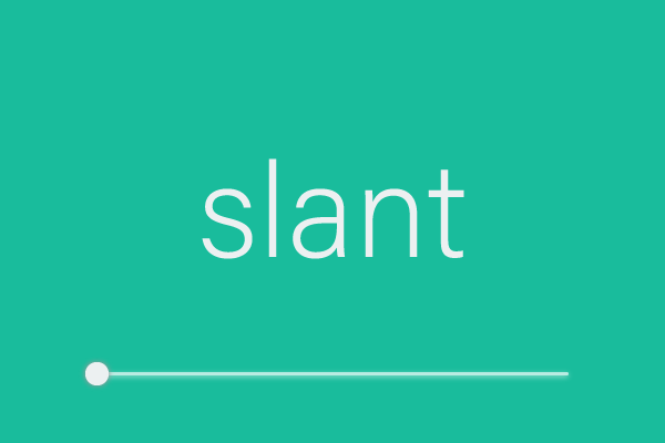 variable font در ایندیزاین 2020