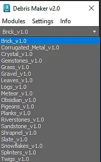Debris Maker v2.0