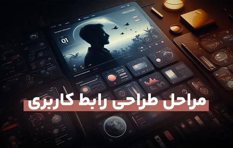 طراحی رابط کاربری ui در 5 مرحله